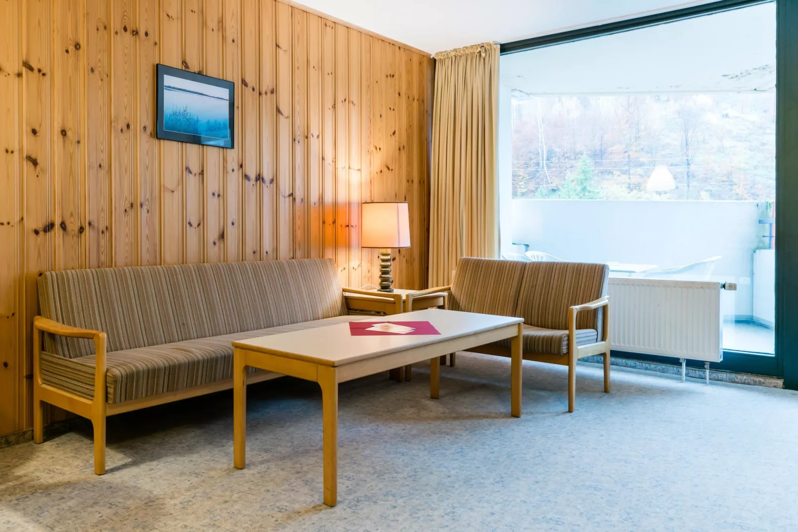 Economy Twin-Apartment-2024 2 Personen-Woonkamer