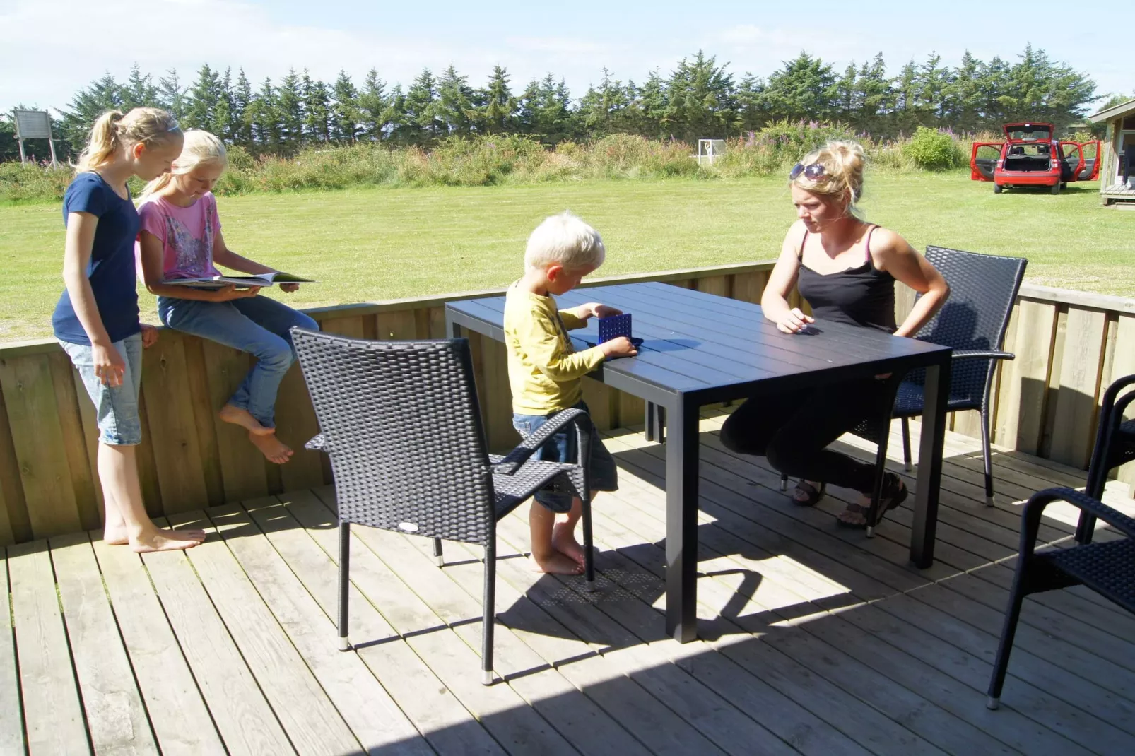 Vakantiehuis vlakbij het strand van Løkken-Buitenlucht