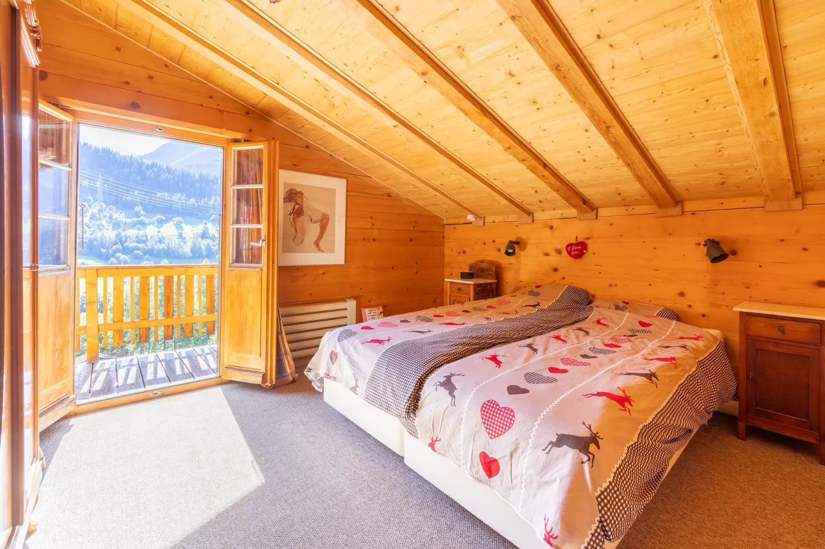 Chalet Verrel-Slaapkamer
