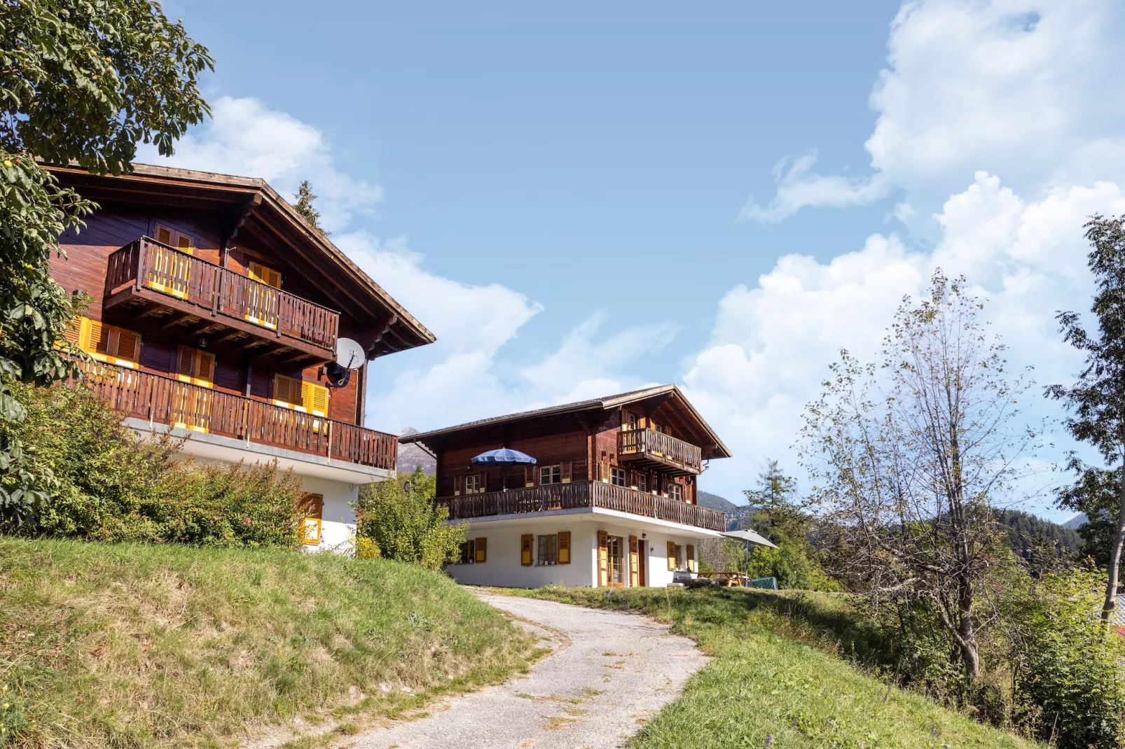 Chalet Verrel - boven-Buitenkant zomer