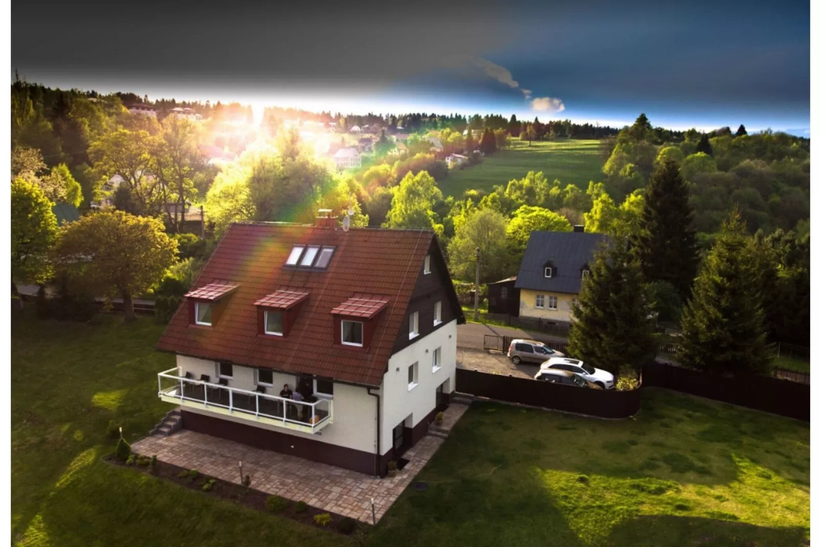 Villa Maximus-Buitenkant zomer