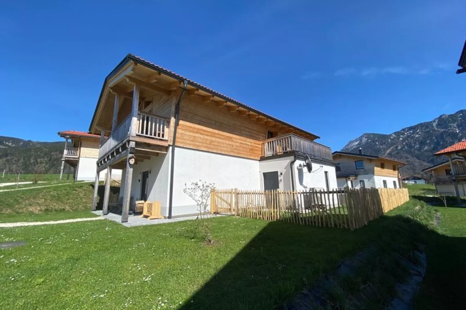 Chalet Charivari Inzell-Buitenkant zomer