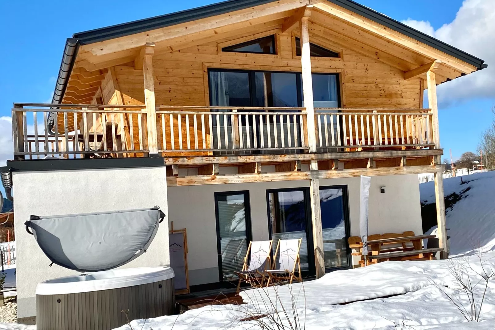 Chalet Charivari Inzell-Exterieur winter