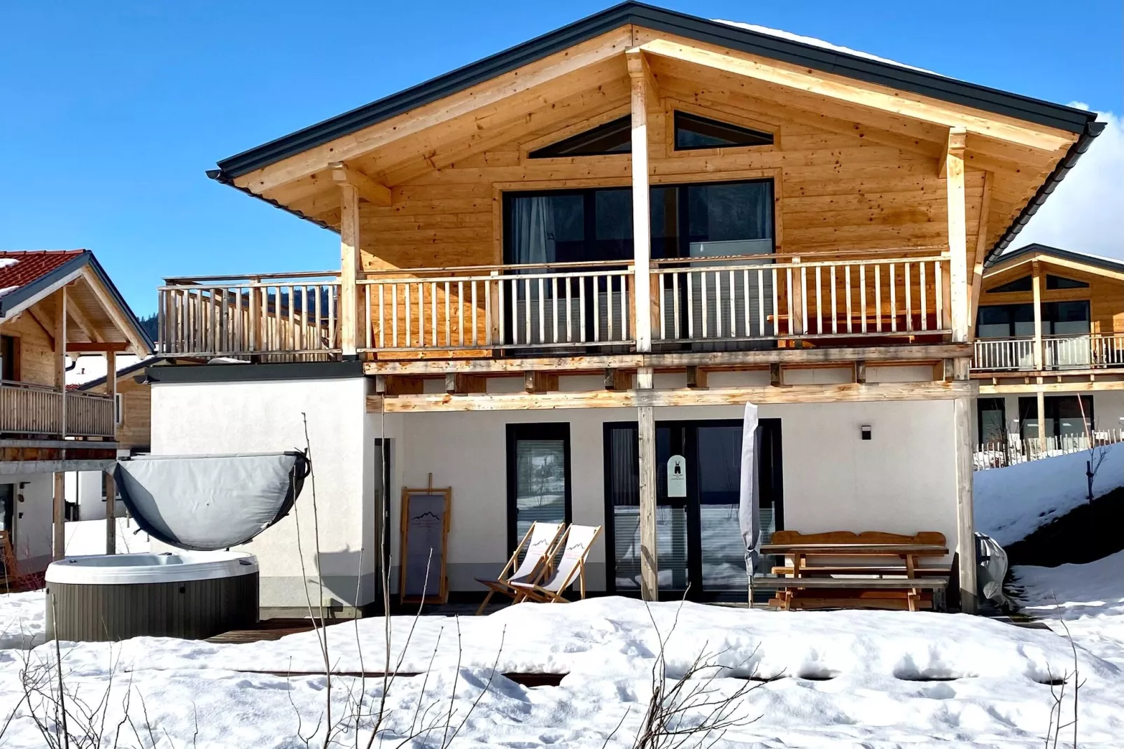 Chalet Charivari Inzell-Exterieur winter