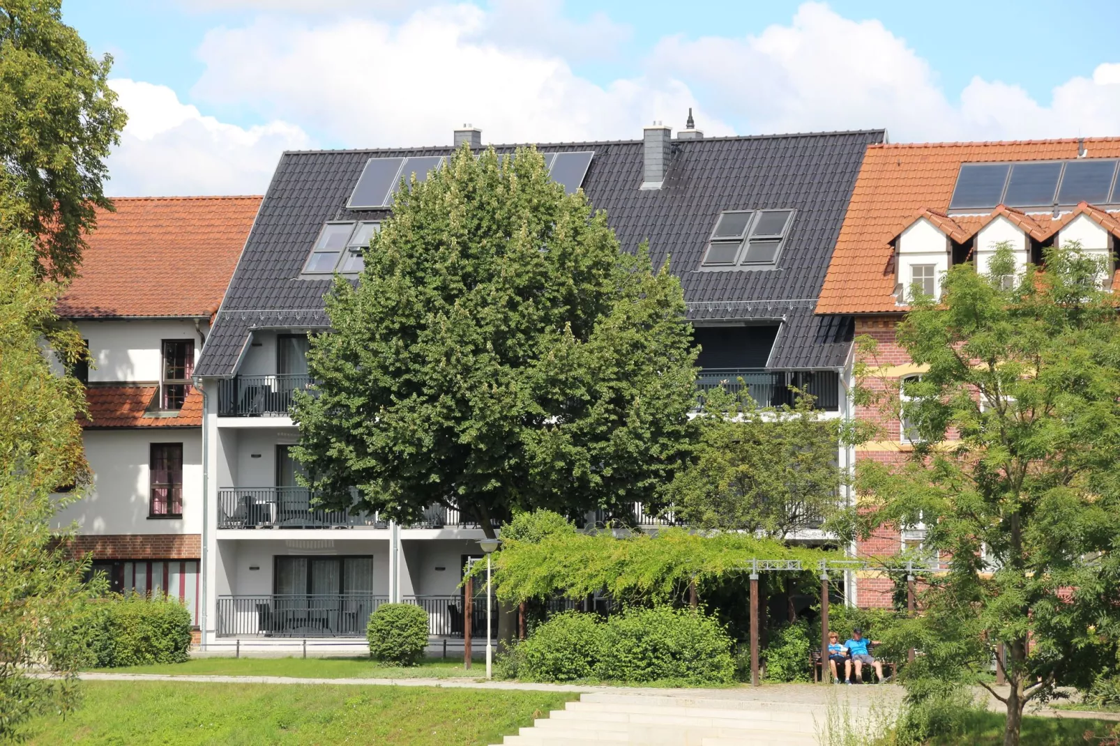 Apartment 60 qm mit Spreeblick-Buitenkant zomer