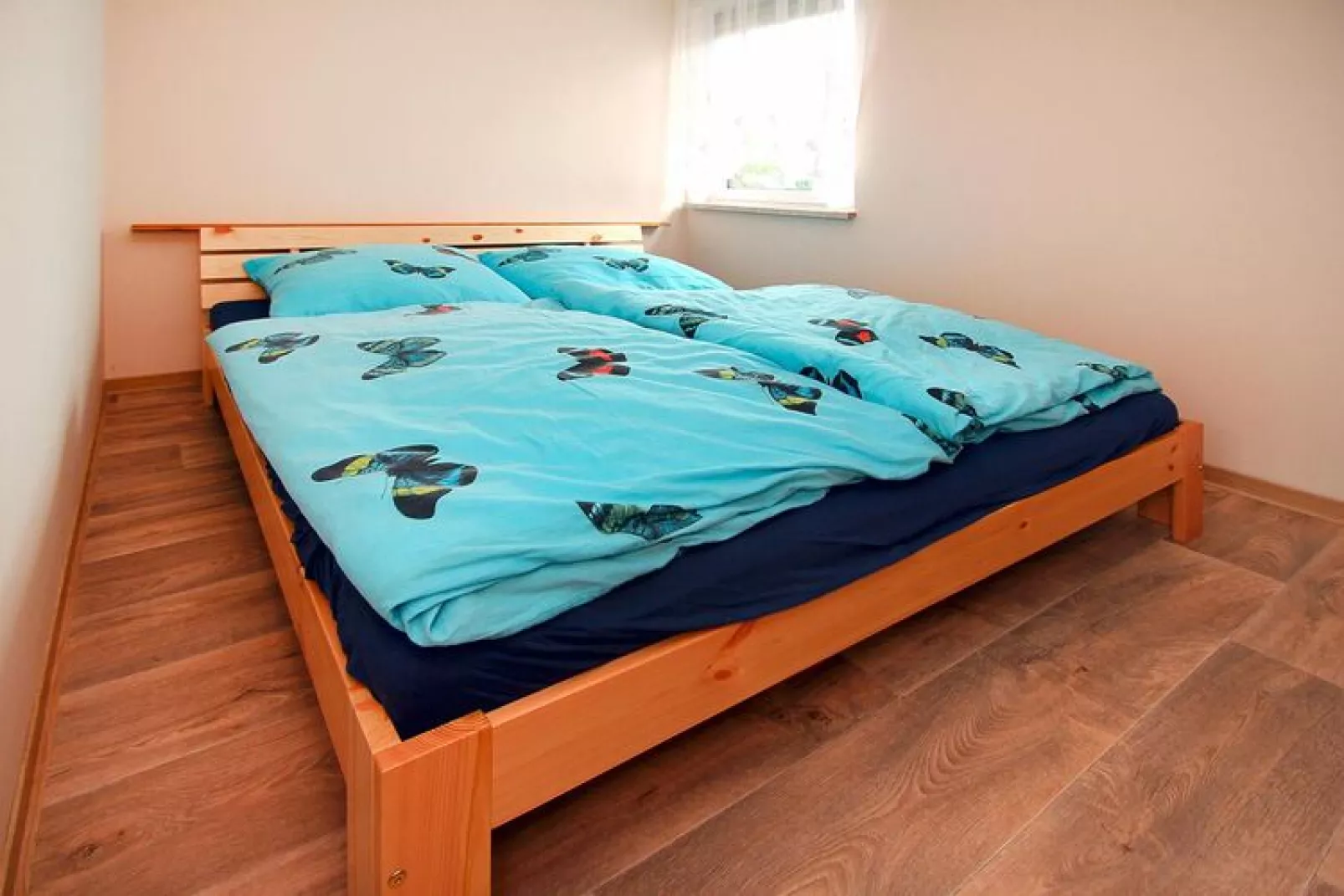 Bungalow am Spreeufer-Slaapkamer