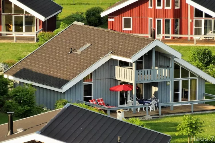 Ferienhaus Seeschwalbe-Classic 90 qm 7-Uitzicht zomer