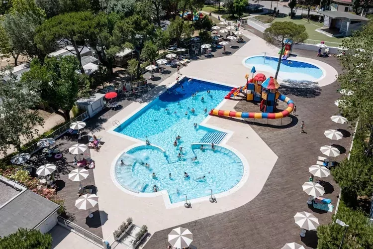 Marina Family Village Punta Marina Terme Ravenna - Lodge Deluxe-Zwembad