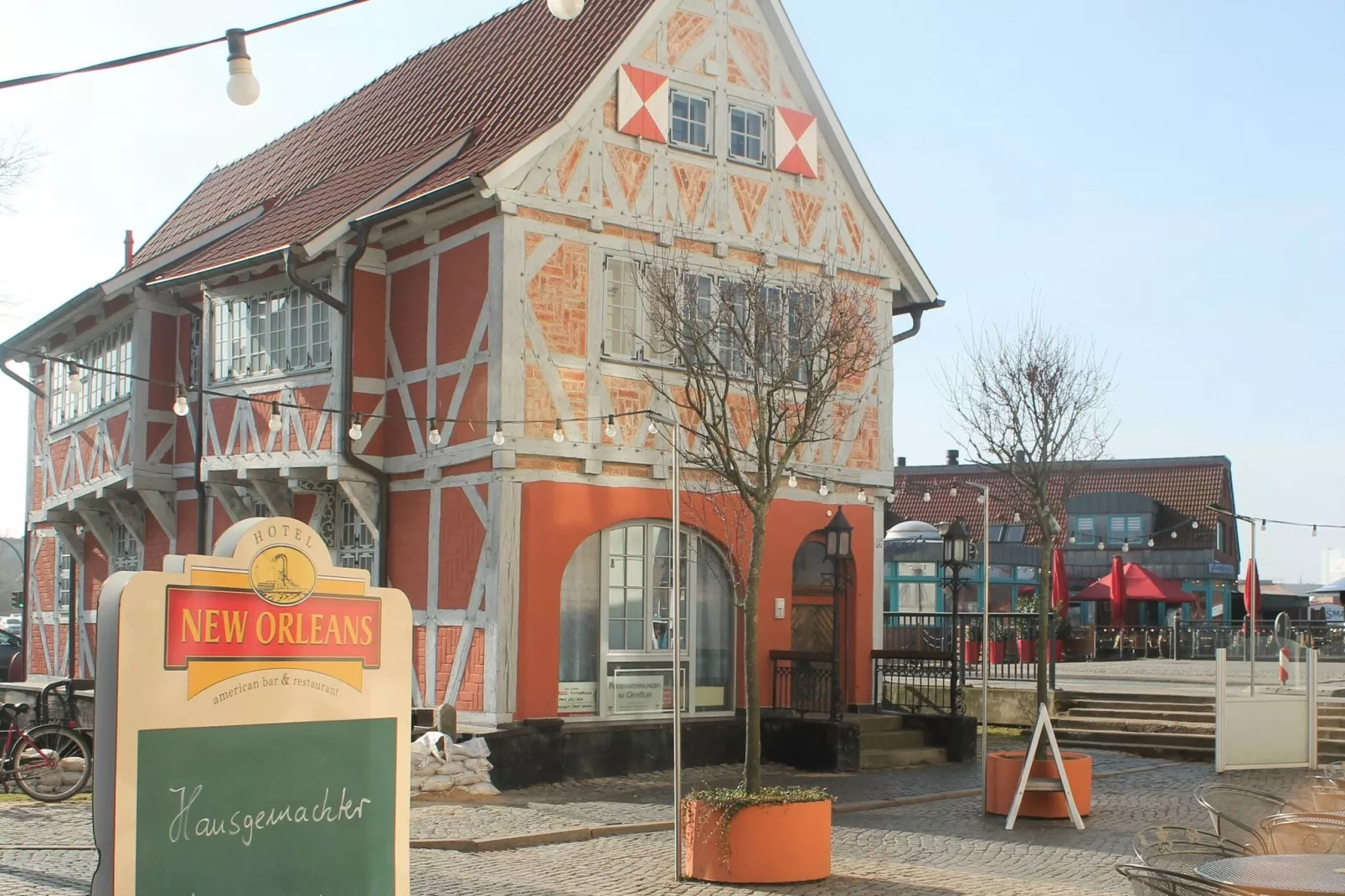 Citywohnung Hansestadt 4-Gebieden zomer 1km