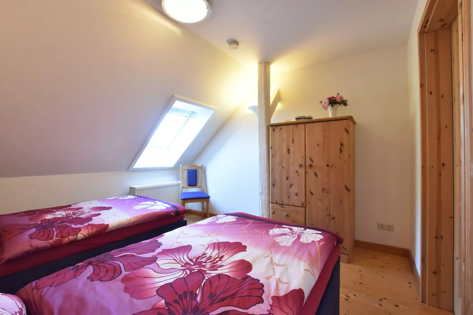 Landhauswohnung an der Ostsee mit Garten-Slaapkamer