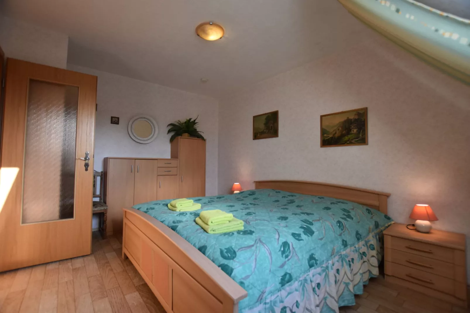 XXL - Ferienwohnungen bei Reiterhof-Slaapkamer