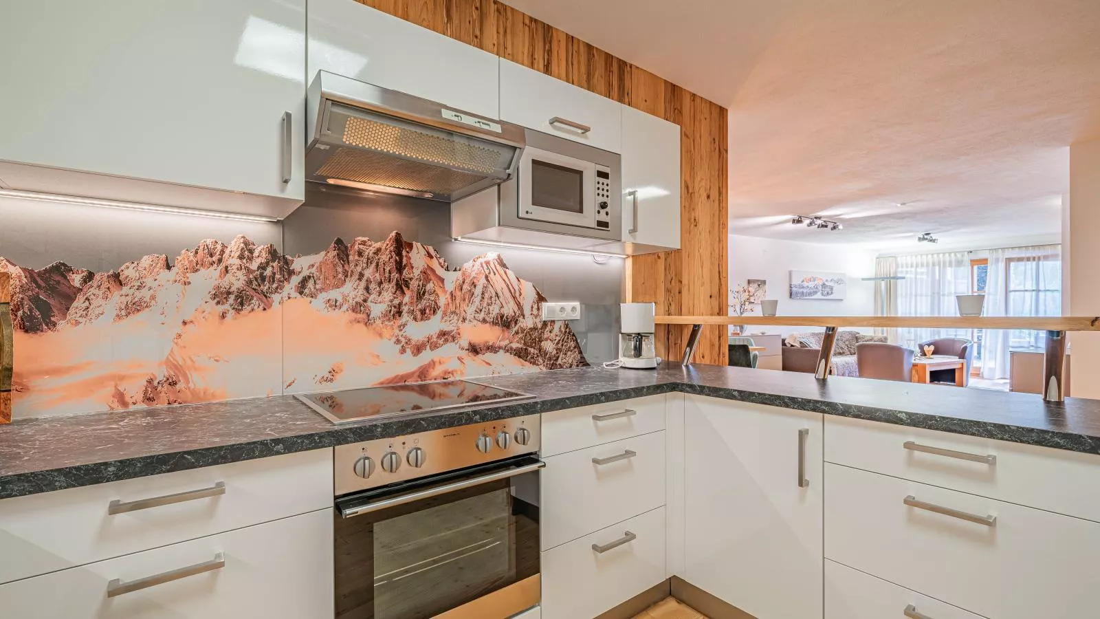 Panorama Chalet Top 2A am Lift Ski-In-Out-Keuken
