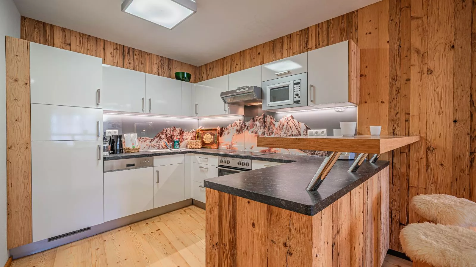 Panorama Chalet Top 2A am Lift Ski-In-Out-Keuken