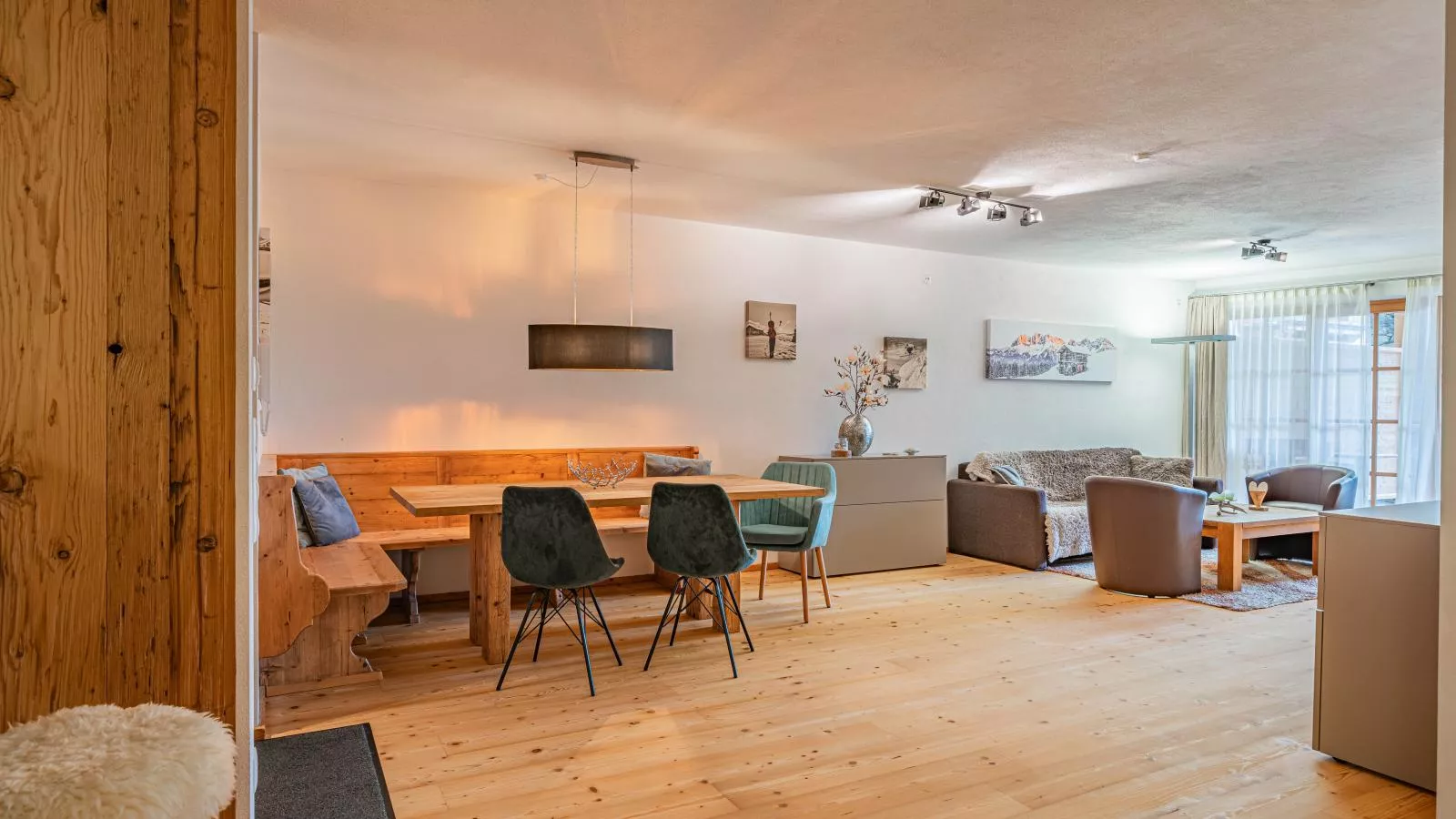 Panorama Chalet Top 2A am Lift Ski-In-Out-Eetkamer