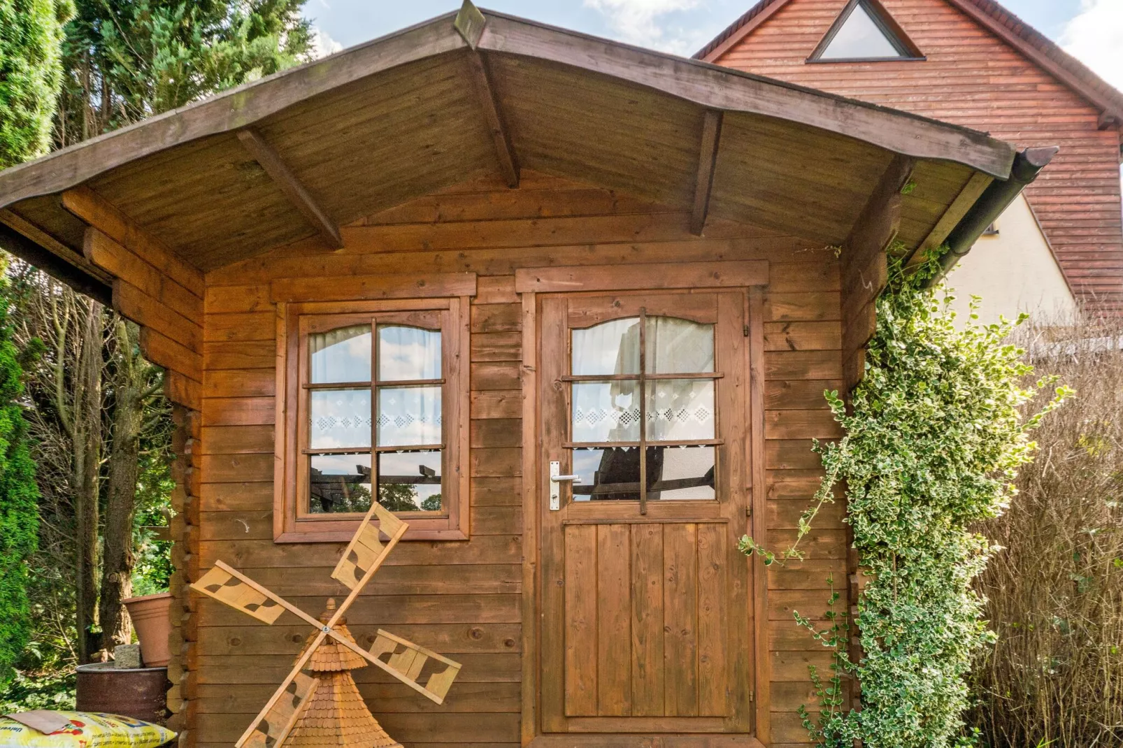 Im Erzgebirge-Parkfaciliteiten