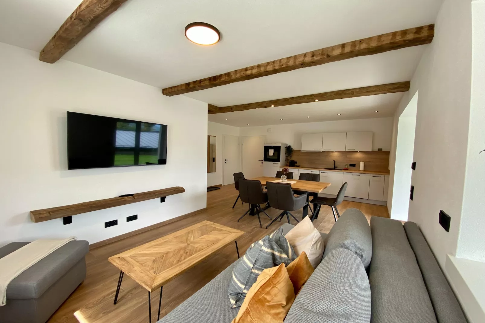 Appartement "Gams-Bartl"  3-4 Personen-Woonkamer