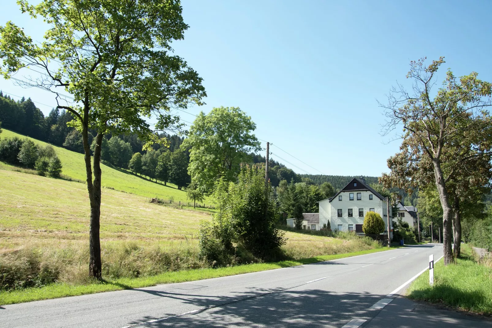 Rittersgrün-Gebieden zomer 5km