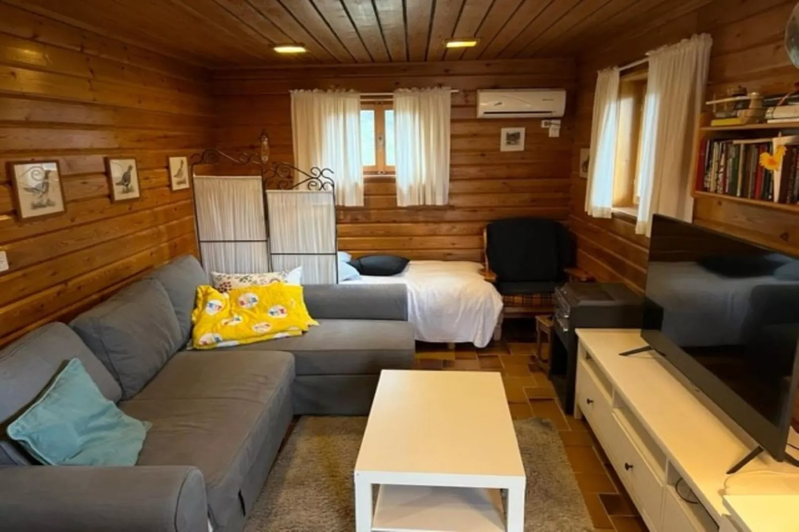 Porkka COSY & QUIET chalet 8 pers-Woonkamer