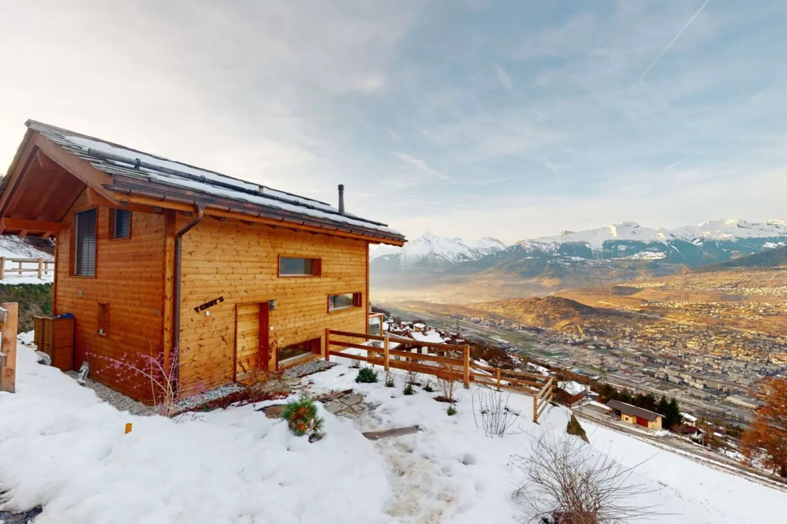 Teddy's VIEW & QUIET chalet 6 pers-Exterieur winter