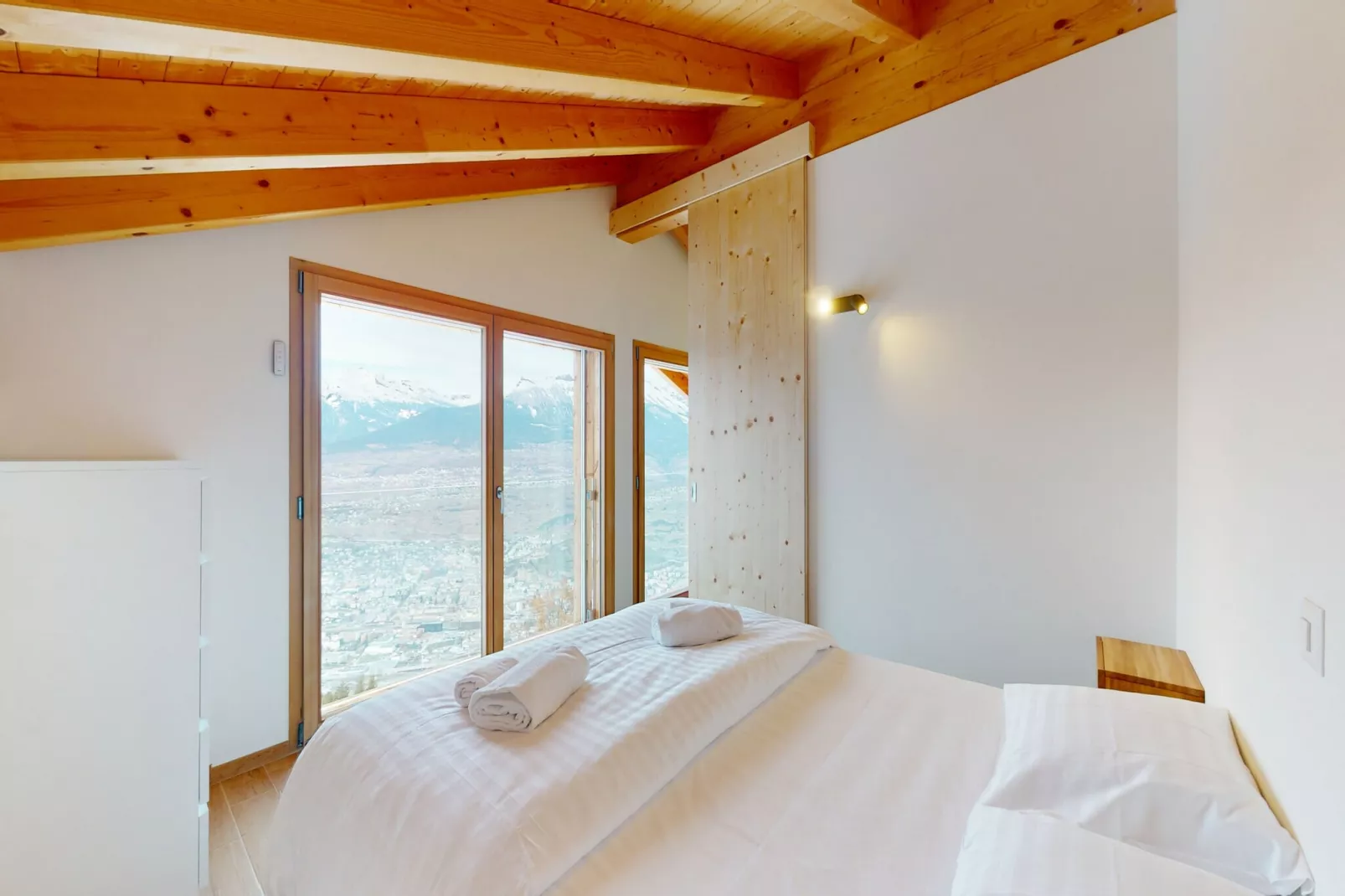 Teddy's VIEW & QUIET chalet 6 pers-Slaapkamer