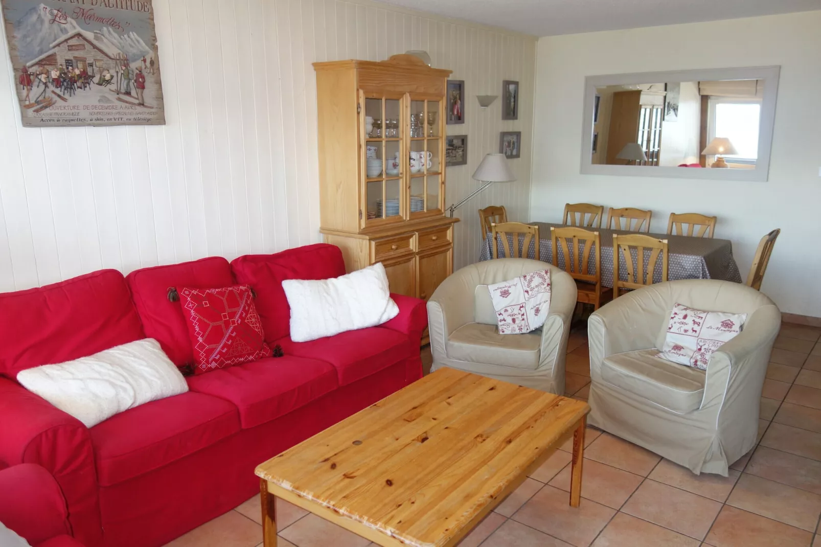 Magrappé M 229 - SKI LIFT apartment 10 pers-Woonkamer