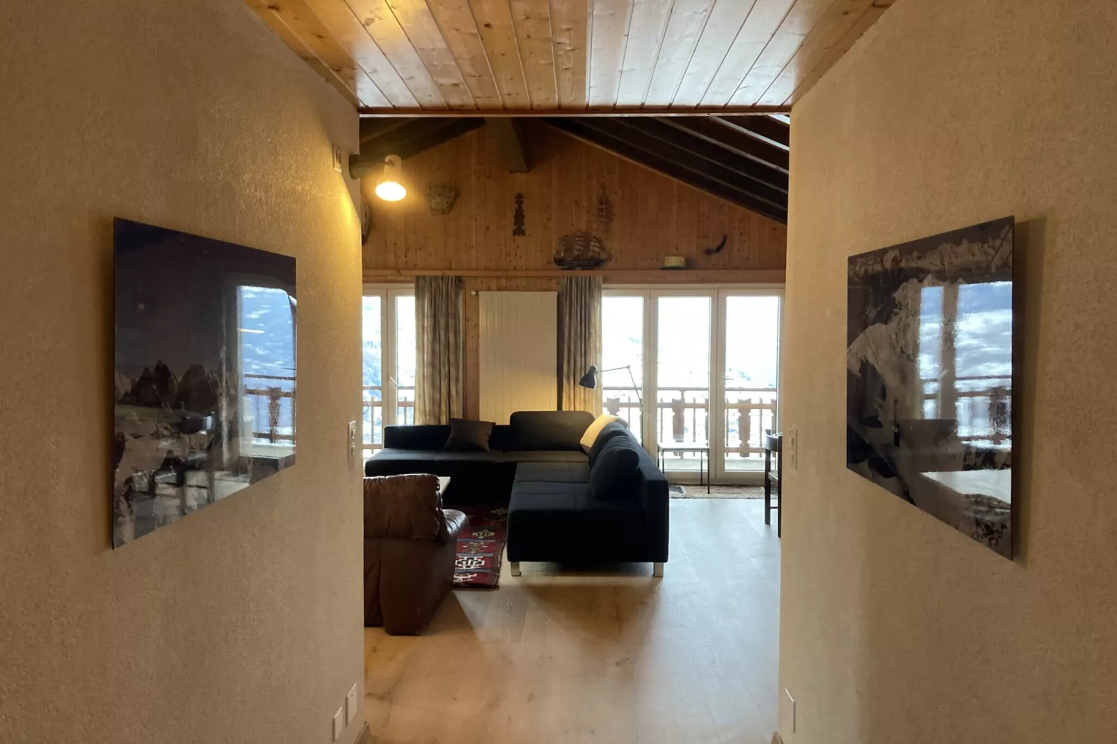 Greppons O 040 - MOUNTAIN apartment 8 pers-Woonkamer
