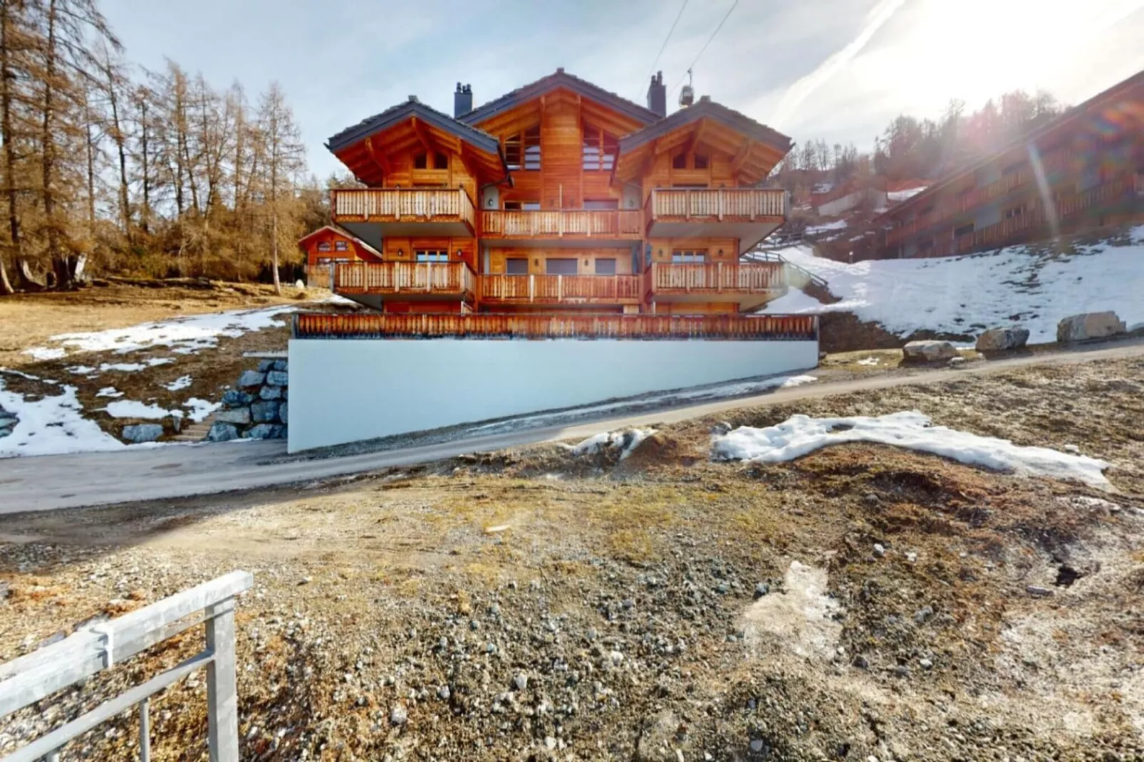 Hauts de Veysonnaz HV1 010 - SAUNA apartment 6 per-Buitenkant zomer