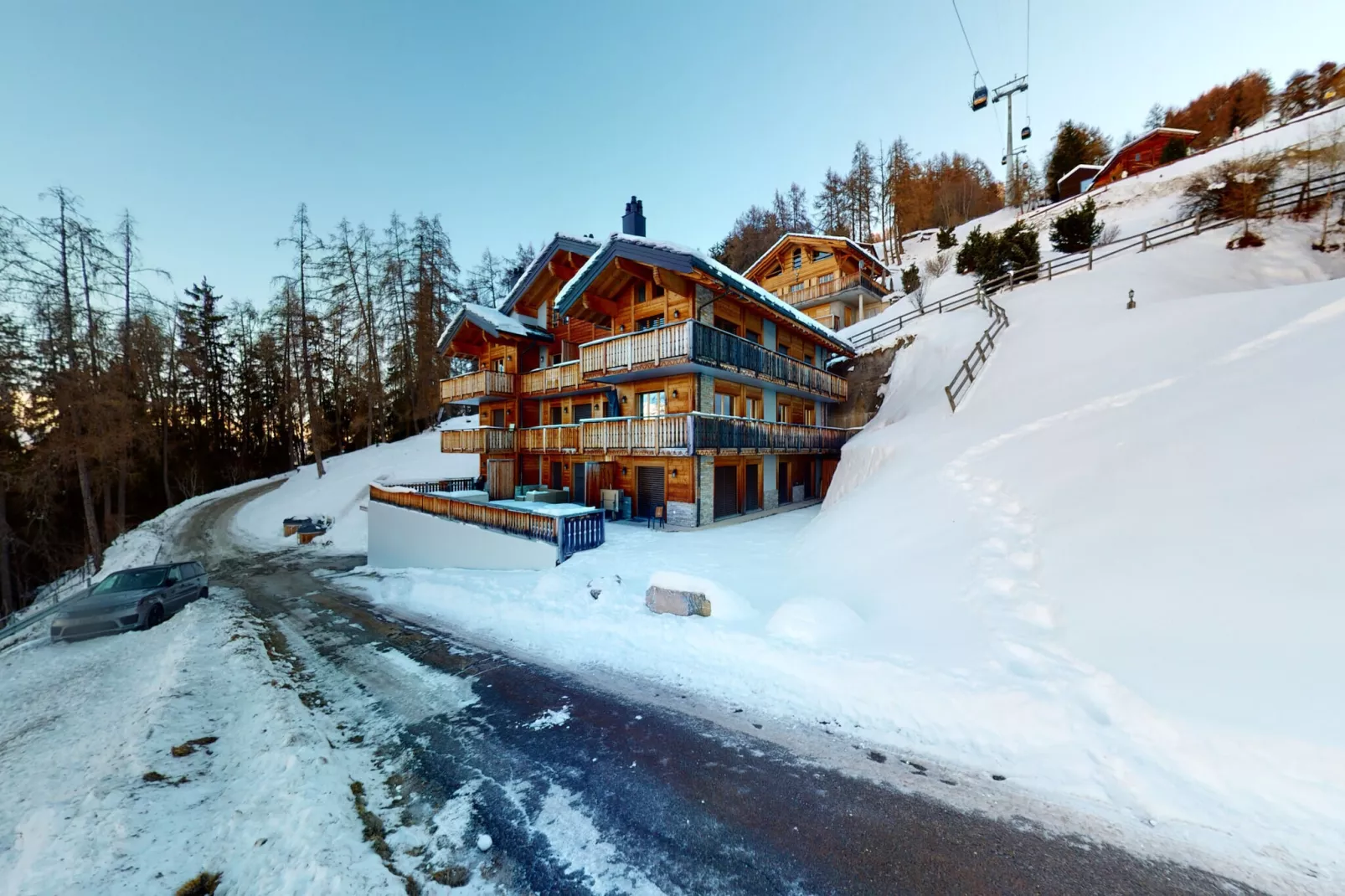 Hauts de Veysonnaz HV1 011 - SAUNA apartment 4 per-Exterieur winter