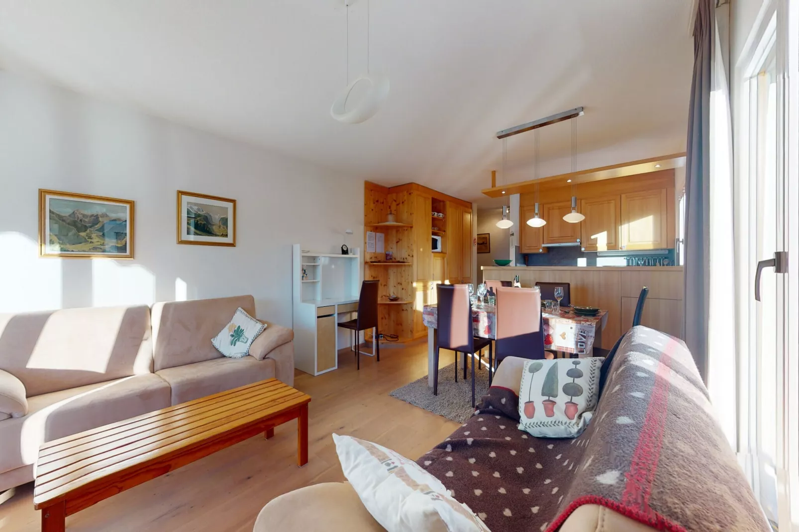 Hortensia H 023 - VIEW apartment 6 pers-Woonkamer