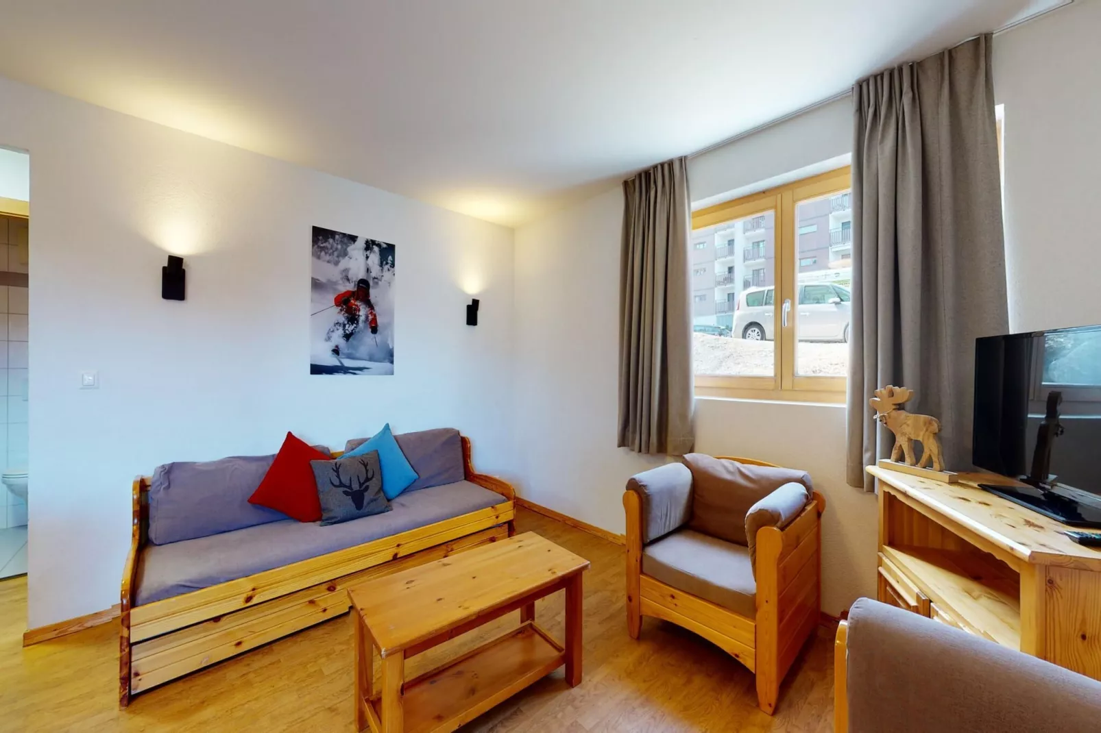 Pracondu 1 A01 - OUTDOOR & FUN charming apartment-Woonkamer