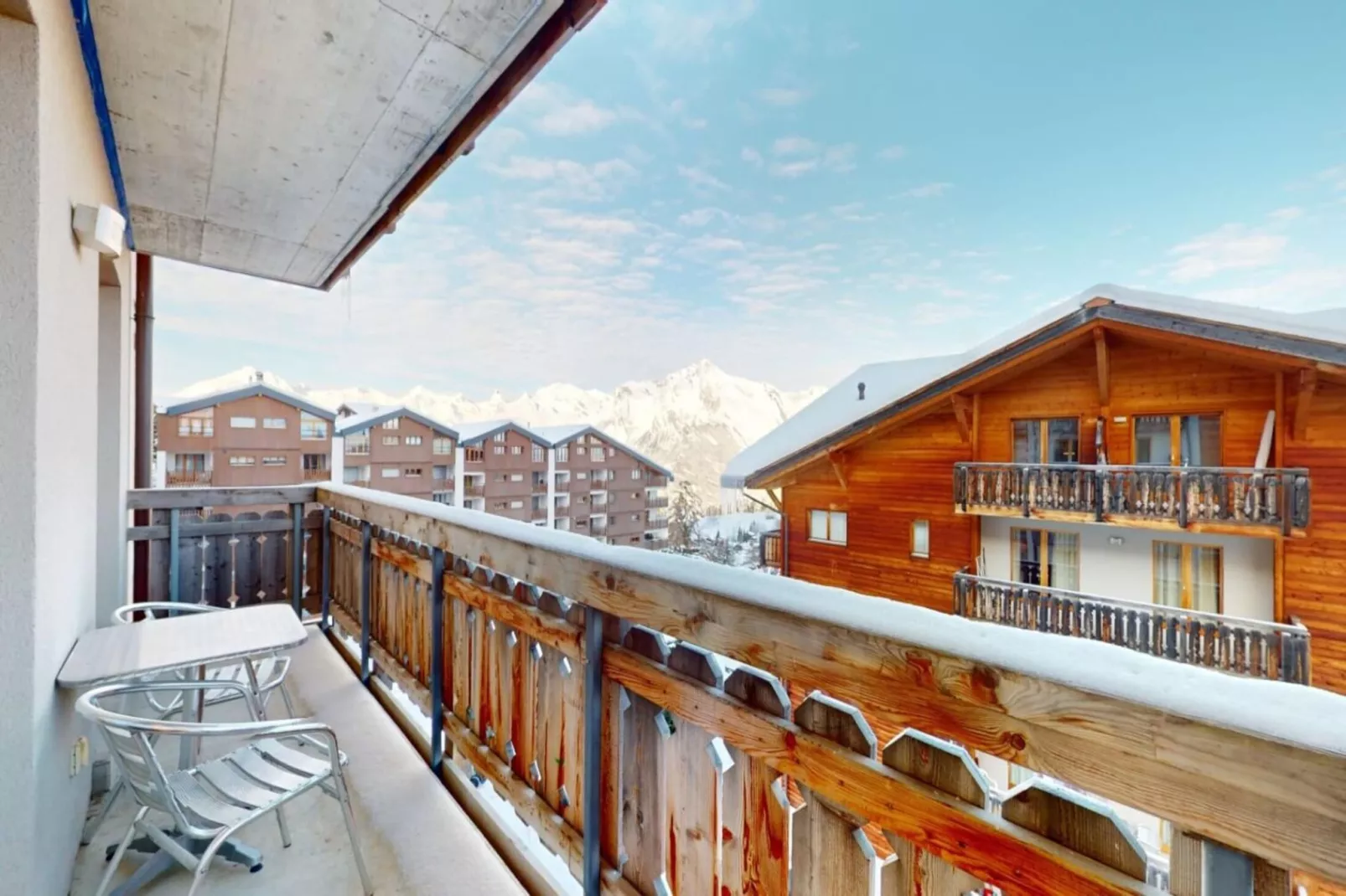 Pracondu 2 302 - OUTDOOR & FUN apartment 4 pers-Terrasbalkon