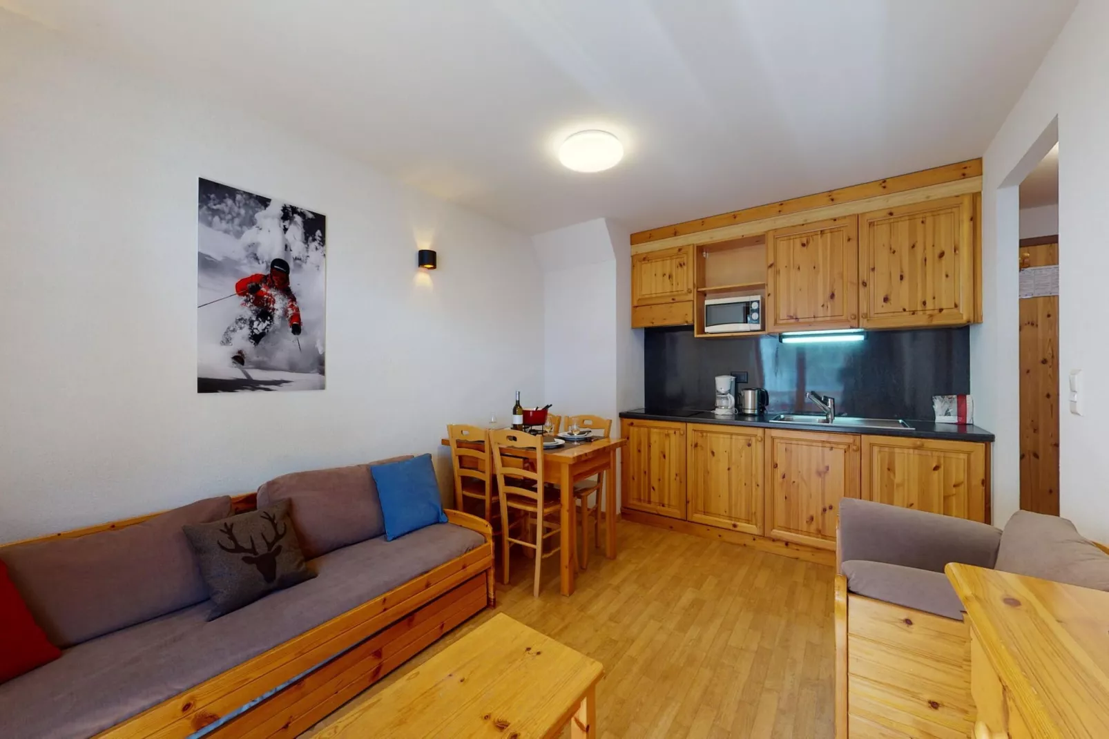 Pracondu 2 307 - OUTDOOR & FUN charming apartment-Woonkamer