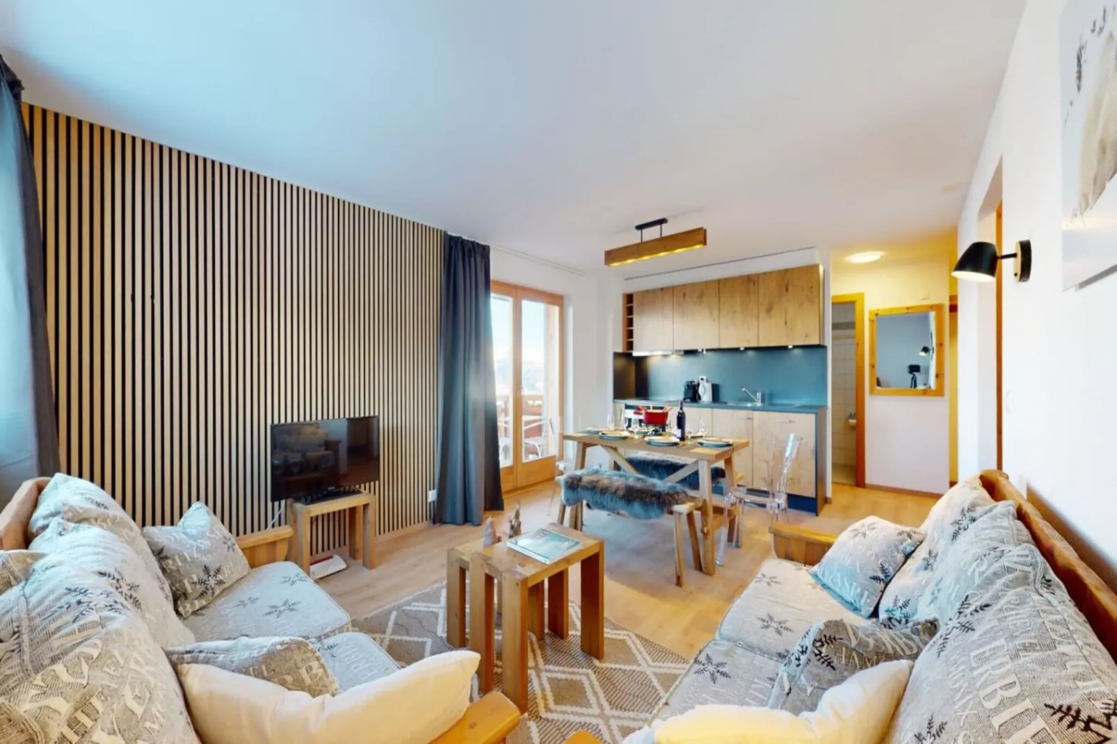 Pracondu 1 301 - OUTDOOR & FUN apartment 8 pers-Woonkamer