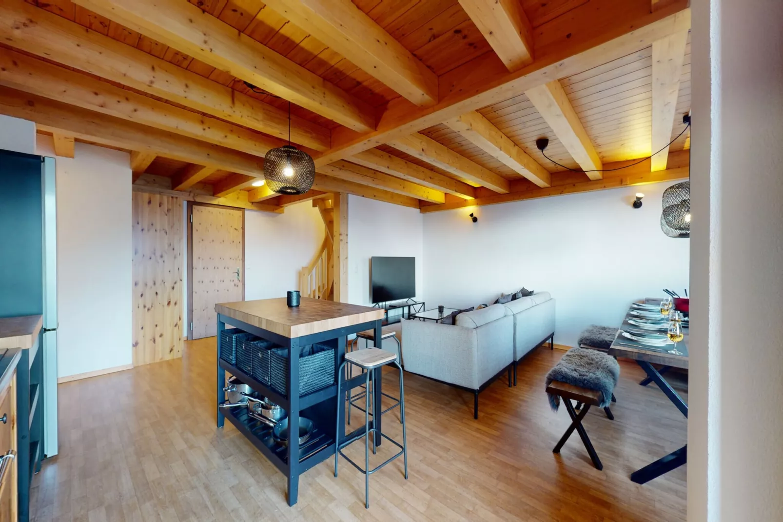 Pracondu 2 501 - OUTDOOR & FUN apartment 14 pers-Woonkamer