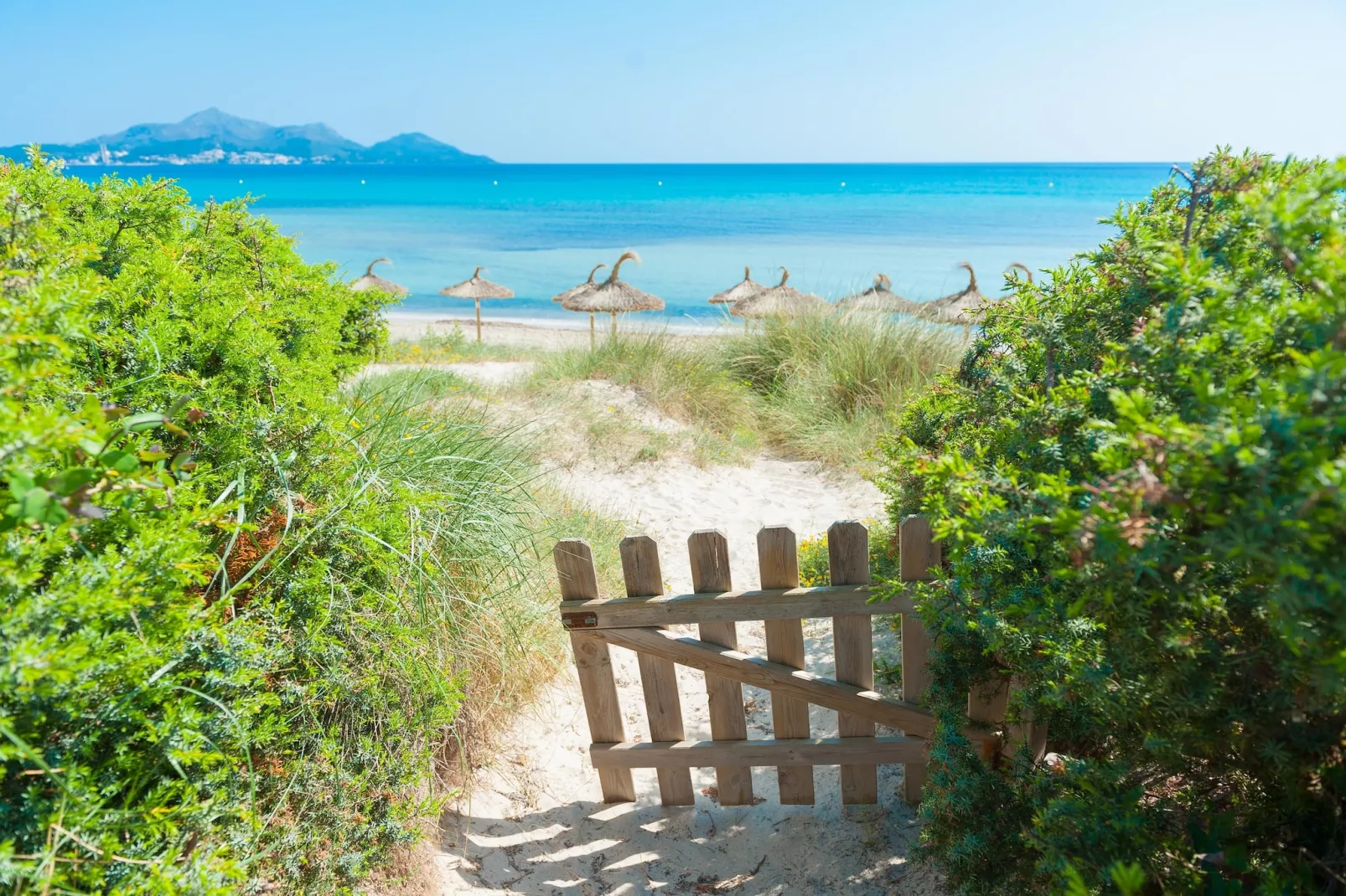 Sa Platja-Gebieden zomer 5km