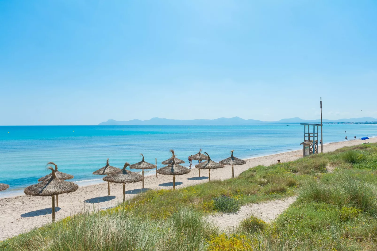 Sa Platja-Gebieden zomer 20km