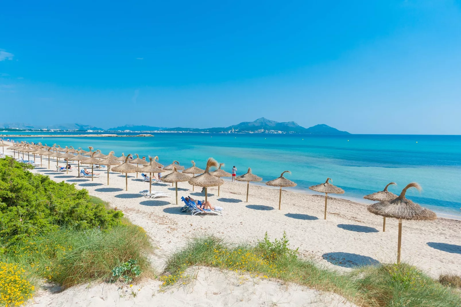 Sa Platja-Gebieden zomer 20km