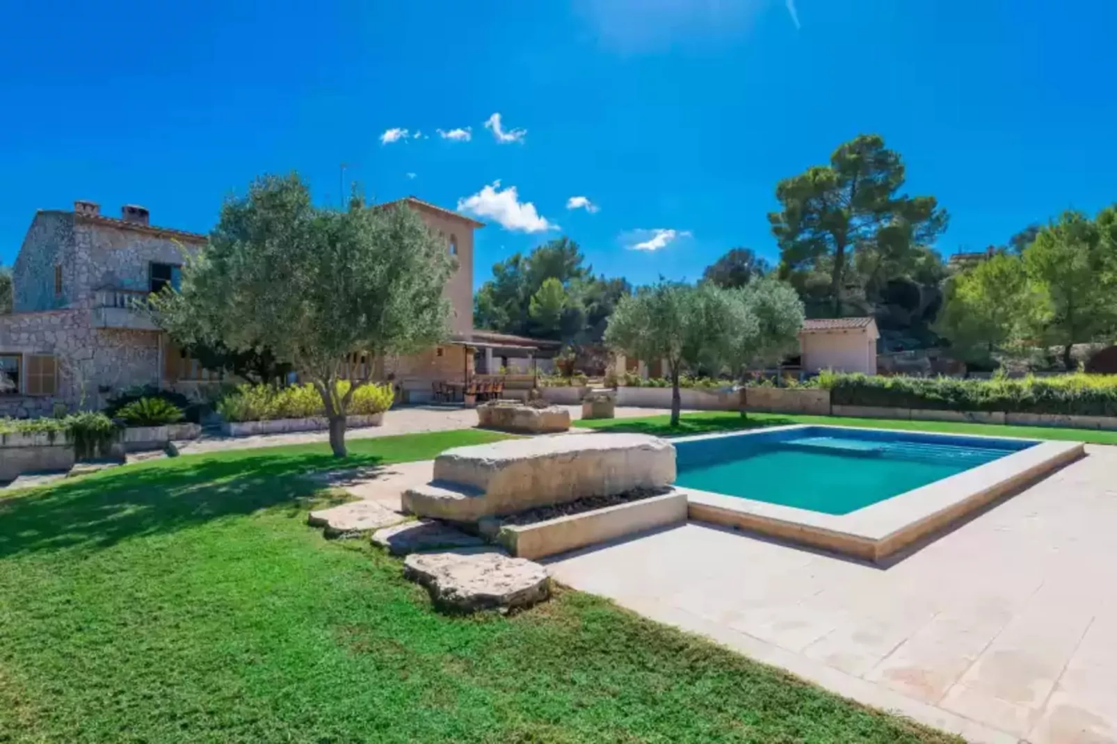Finca Son Colom-Zwembad