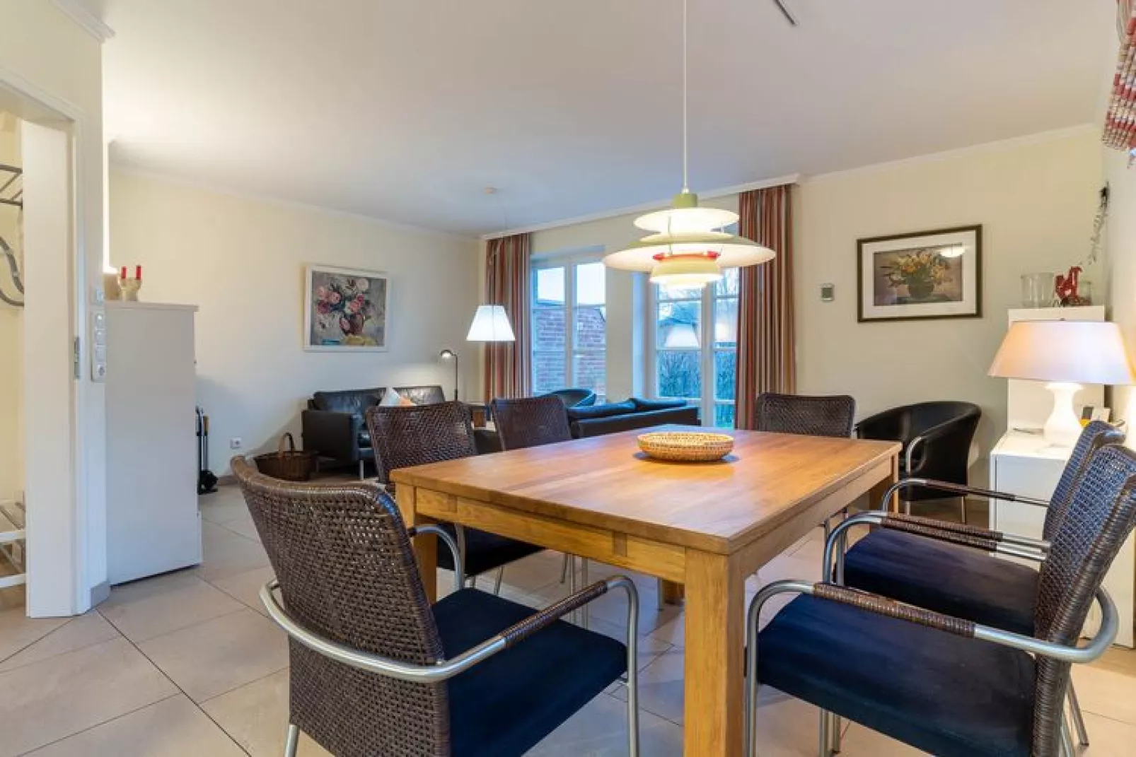 Doppelhaushälfte Meerblick St Peter-Ording - Eetkamer
