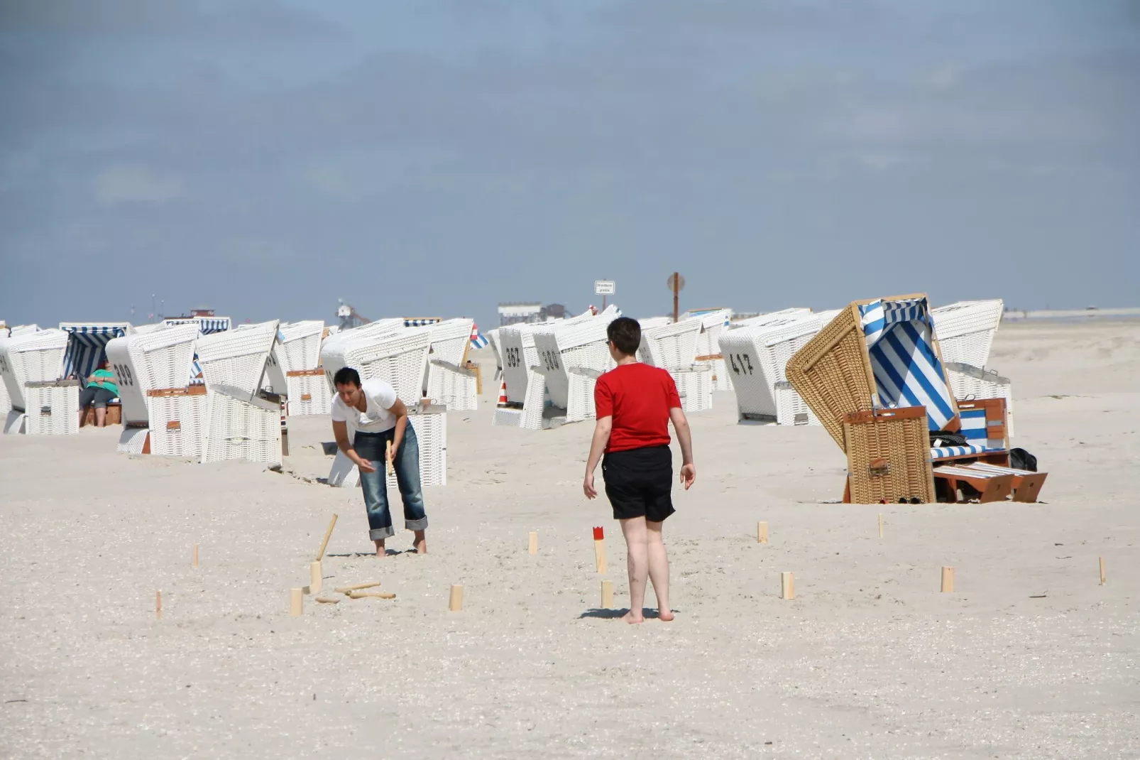 Doppelhaushälfte Meerblick St Peter-Ording - Gebieden zomer 5km