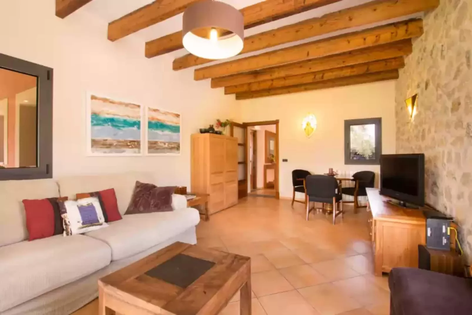 Casa En Moscari-Woonkamer