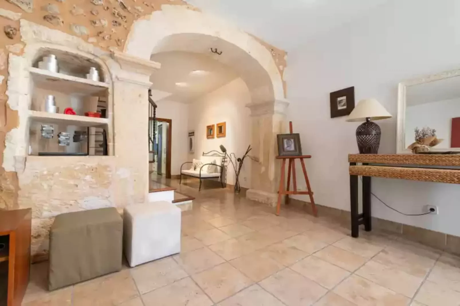 Can PuÇa (sa Pobla)-Woonkamer