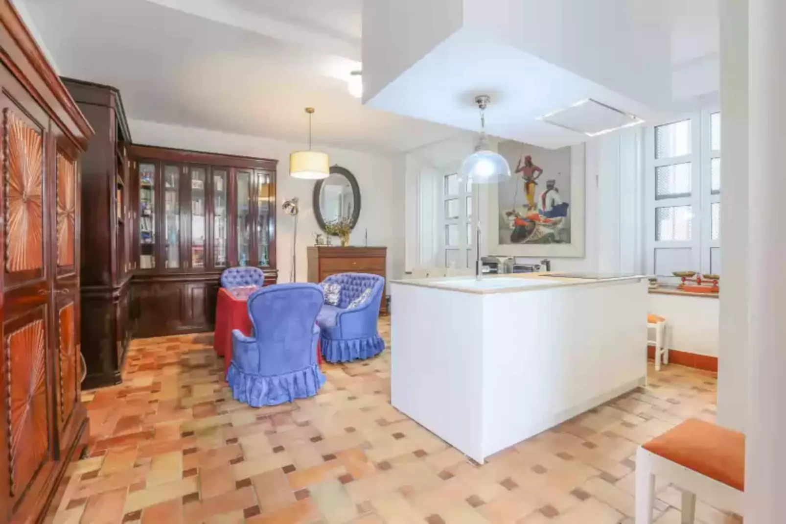 Posada De La Casa Del Pintor Hab. CÁdiz-Woonkamer