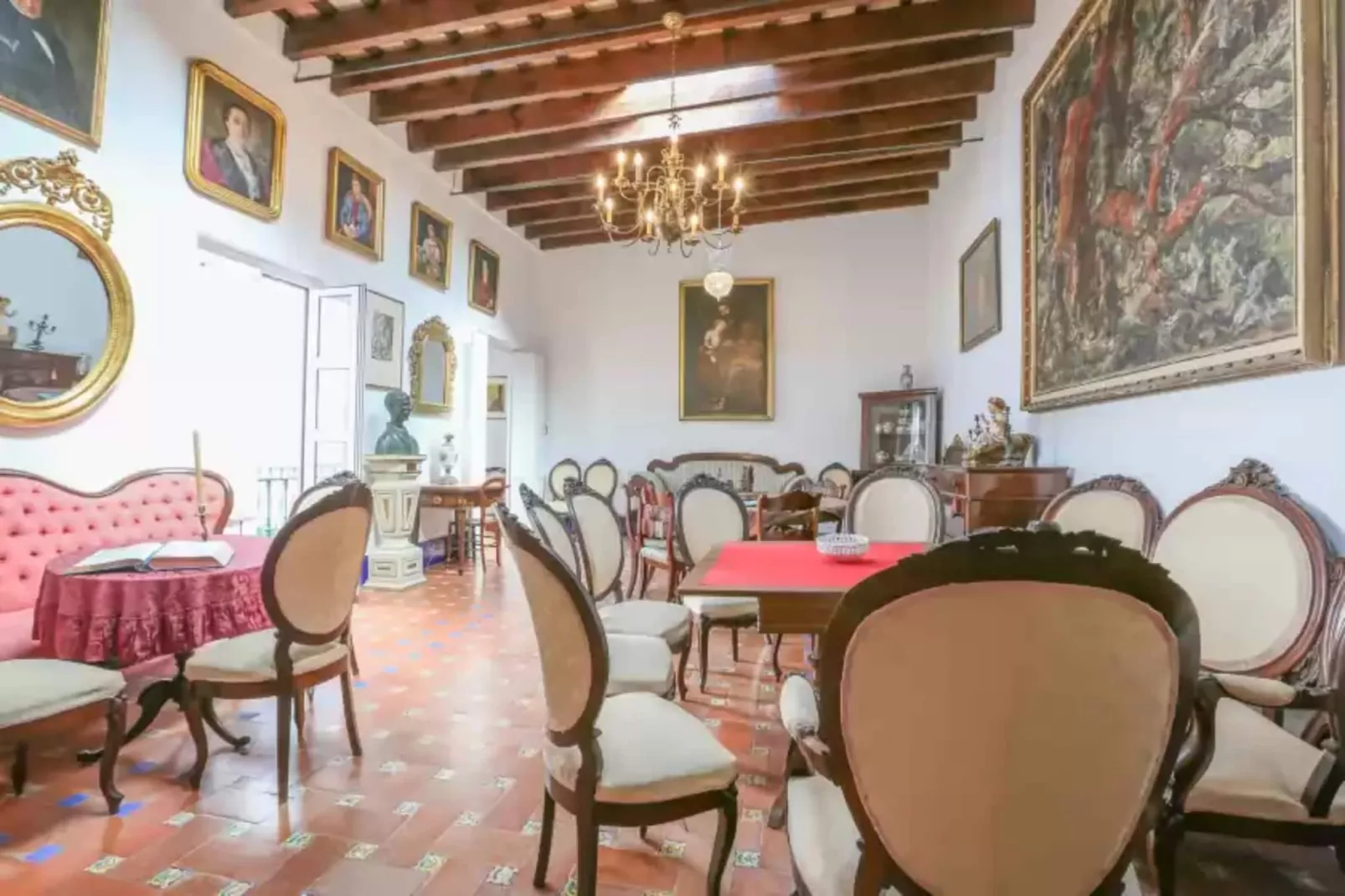 Posada De La Casa Del Pintor Hab. Jaen-Woonkamer