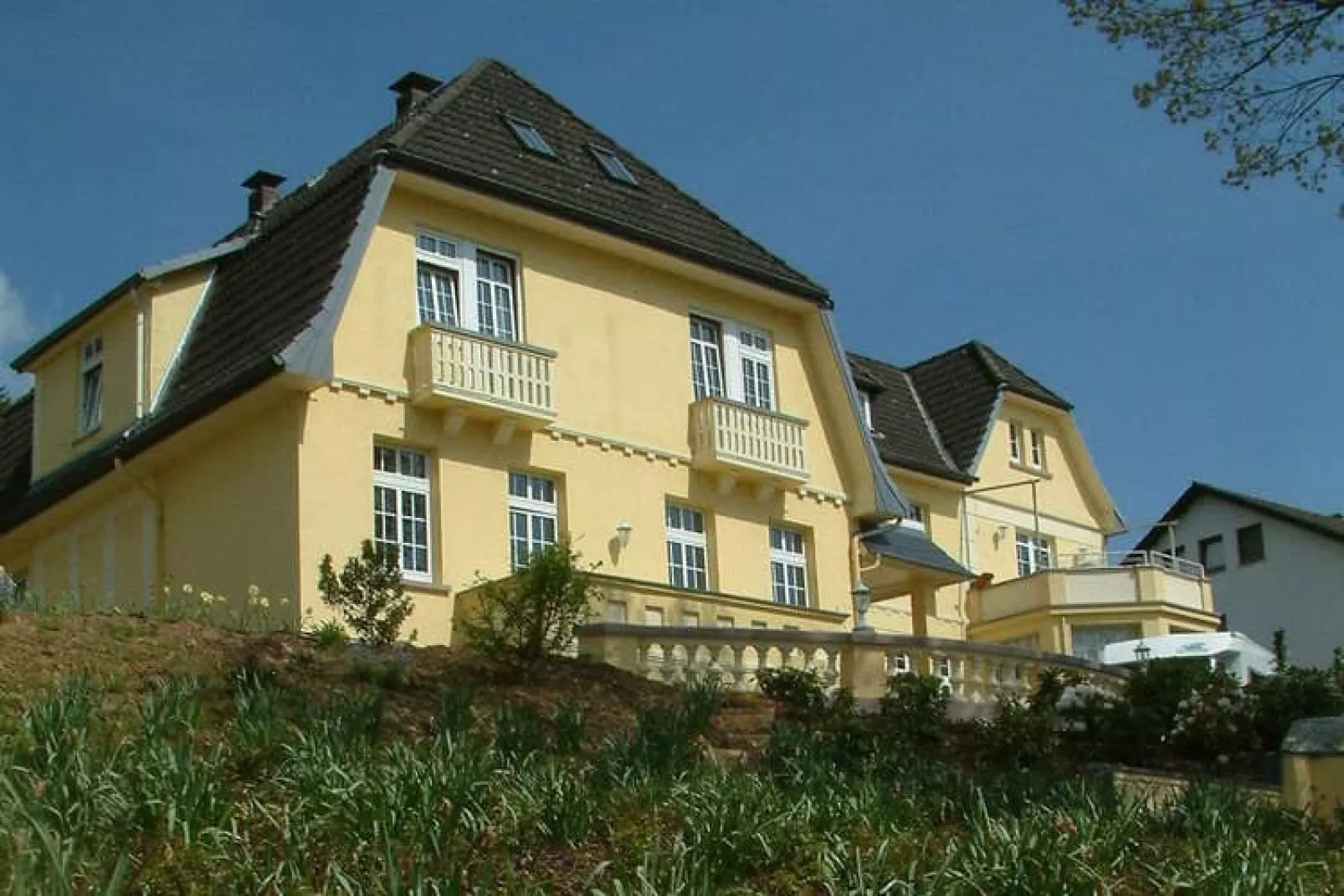 Weserbergland - Bad Pyrmont-Buitenkant zomer