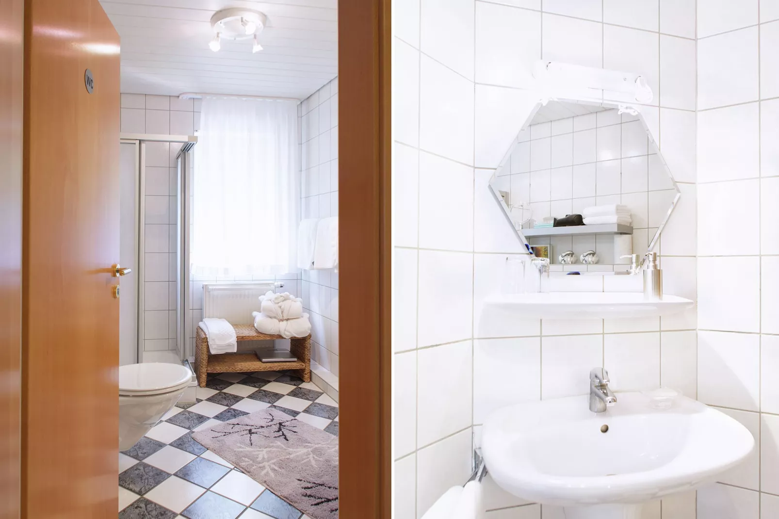 Sterne Ferienwohnung Möller-Badkamer