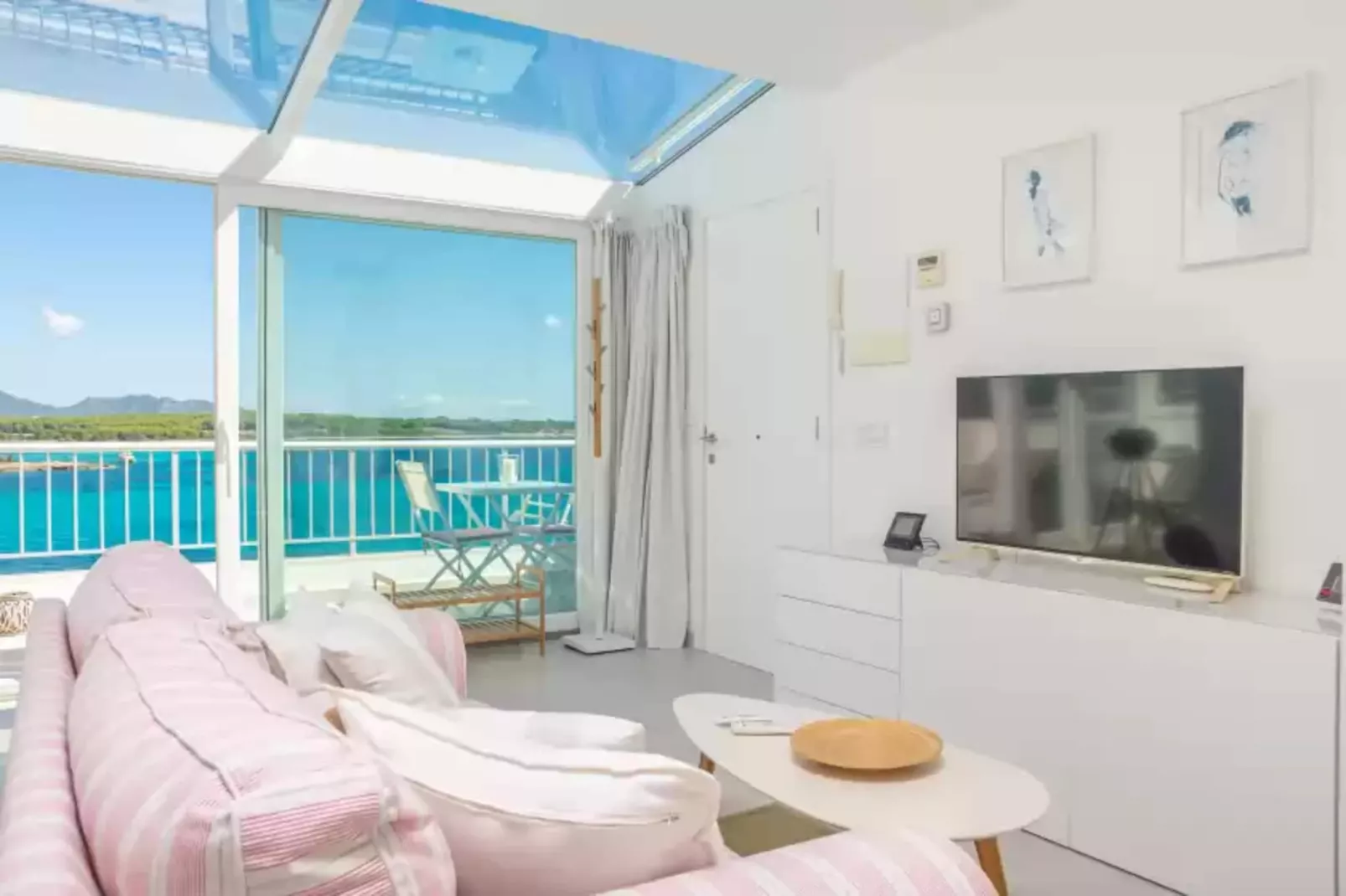 Marinamar Sea View-Woonkamer