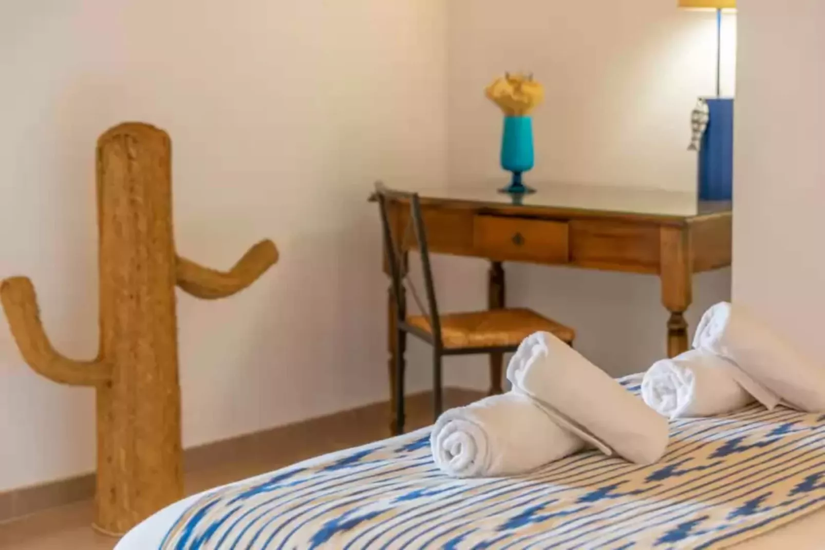 Can Cuarassa-Slaapkamer