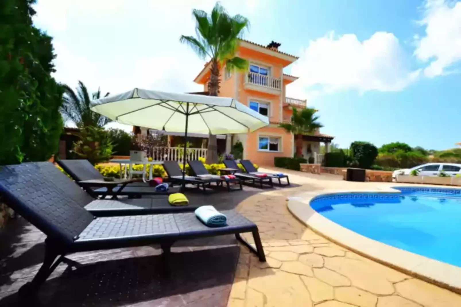 Chalet Libertat-Zwembad