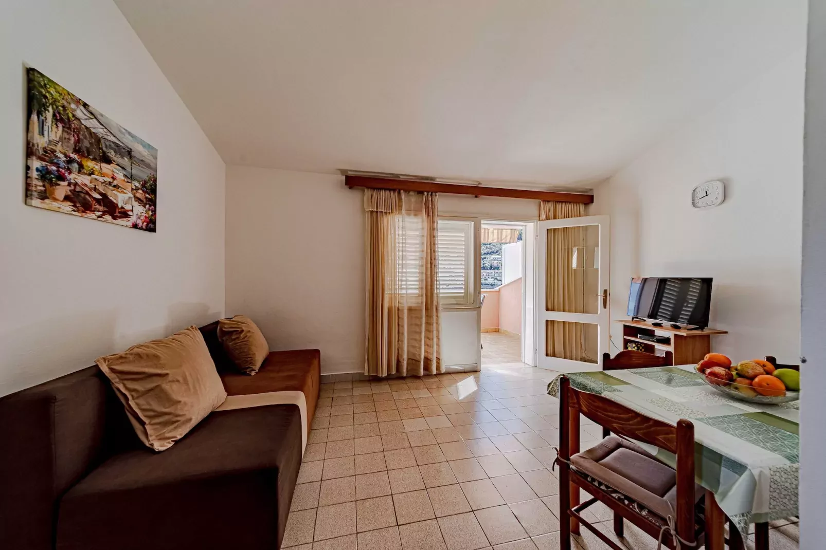 Apartments Kuzma - One-Bedroom Apartment with Balcony and Sea View